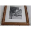 Image 3 : Vintage Black and White Farm Photograph in Frame - 9 1/2" x 11 1/2"