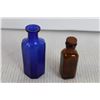 Image 4 : (2) Antique Poison Bottles