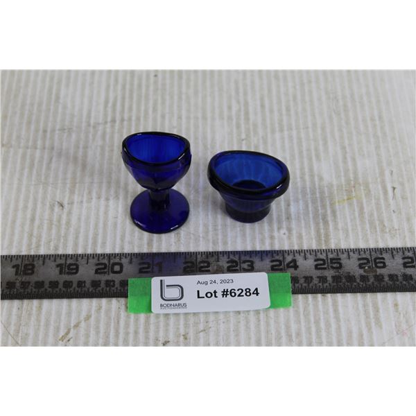 (2x Bid Price) Cobalt Blue Eye Cups