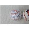 Image 2 : (2) Toronto Blue Jays Baseballs - One Signed (Not Authenticated)