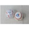 Image 4 : (2) Toronto Blue Jays Baseballs - One Signed (Not Authenticated)