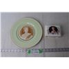 Image 1 : Queen Elizabeth Plate and Trinket Box