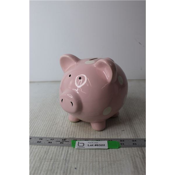 Ceramic Pig Piggy Bank