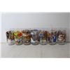 Image 5 : (7) Coca Cola McDonalds Glasses - Disney, Muppets
