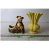 Image 1 : Vintage Monkey Planter and Vase