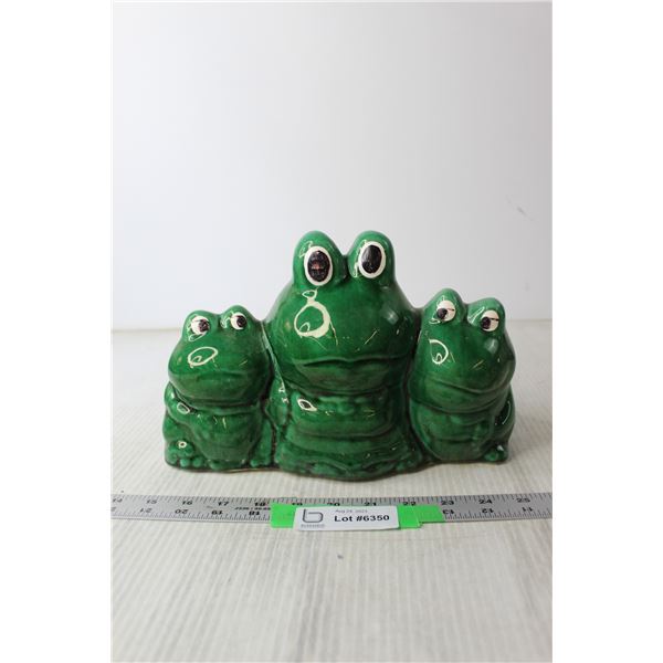 Ceramic Frog Planter