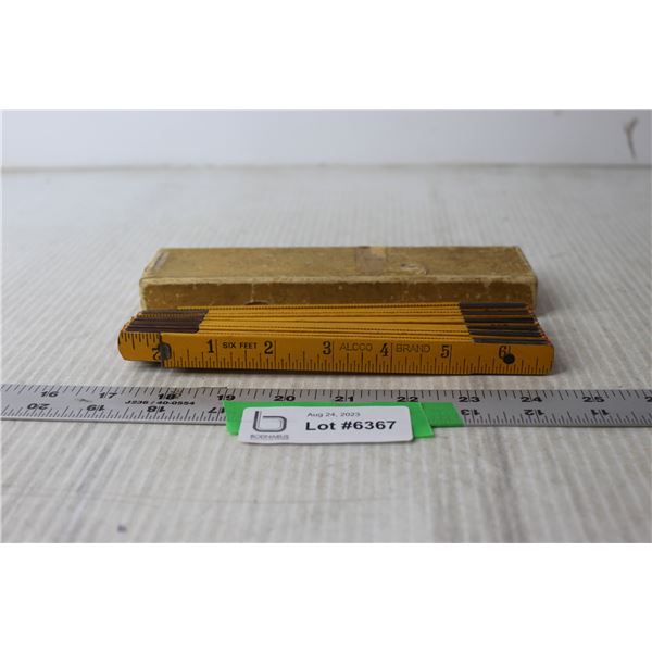 Folding Ruler in Box