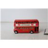 Image 3 : (3) Miniature Double Decker Buses