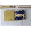 Image 2 : Vintage Blue Ribbon Garnishing Set, Men's Suspenders