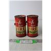 Image 1 : (2x Bid Price) (2) Vintage Fire Extinguisher Cans (Cannot Ship)