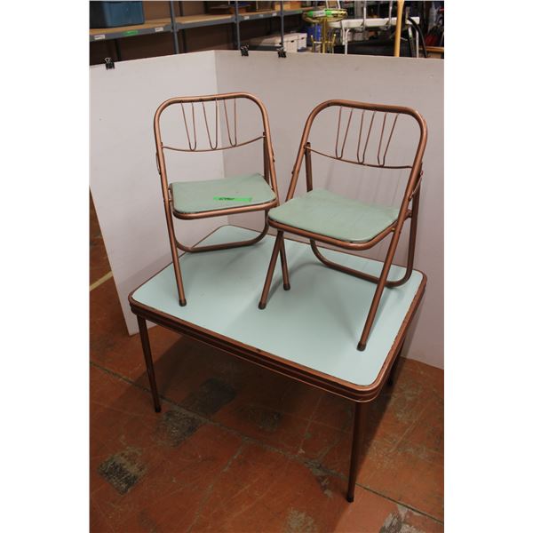 *1960s Kids Table and Chairs - 34  x 24  x 22 