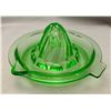 Image 3 : Uranium Glass/Depression Glass Juice Reemer - C. 1930s