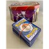 Image 2 : Pokémon Tin with ~80 Well-Used Pokémon Cards