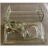 Image 4 : Art Nouveau "Nude" Large Glass Dresser Trinket Box (1920)