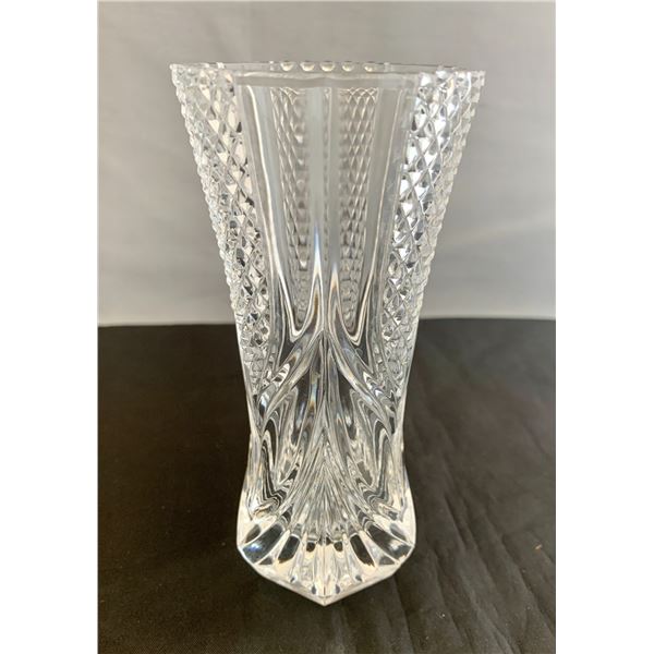 Royal 24% Lead Crystal D'Arques Diamond Cut Vase (Made in France)