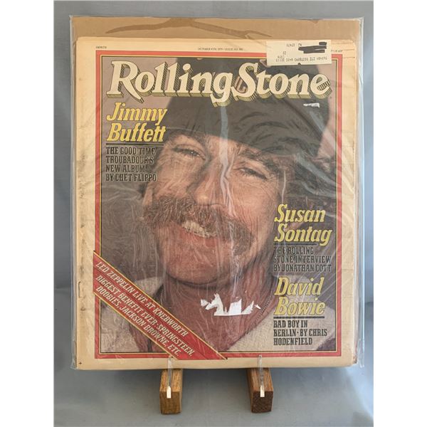 Rolling Stone Magazine Oct. 4 1979 Issue Jimmy Buffet - Rare