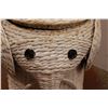 Image 2 : *Wicker Elephant Storage Container - 24"h, Some Wear