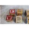 Image 3 : Misc. Alphabet Wooden Blocks