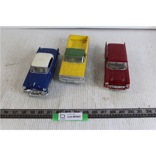 (3) Toy Cars