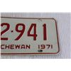 Image 3 : Saskatchewan License Plate - 1971