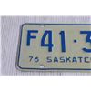 Image 2 : Saskatchewan License Plate - 1976