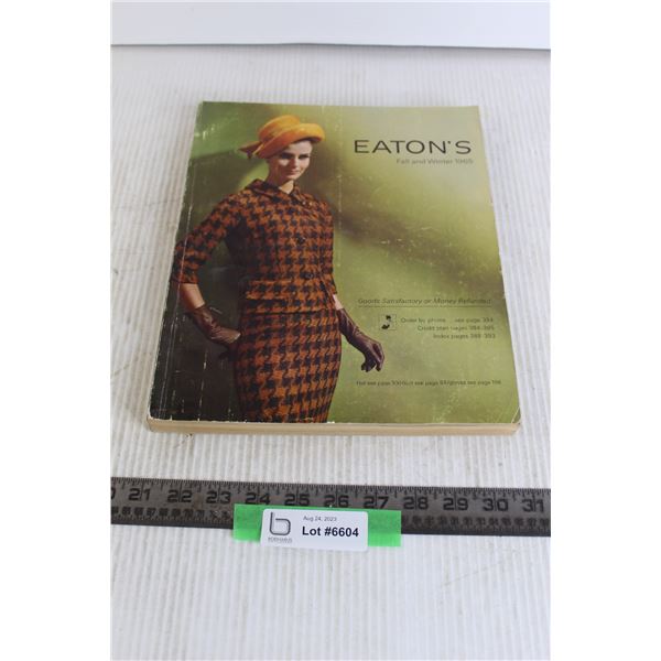 Eaton's Fall and Winter 1965 Catalogue