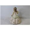 Image 5 : 1981 Vintage Ceramic Trinket Dish - Lady w/Rose Dress