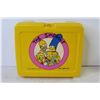 Image 2 : 1990 Simpsons Lunch Box w/Thermos - Homer Figure - (looks in unused condition)