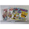 Image 1 : (4) Mad Magazines