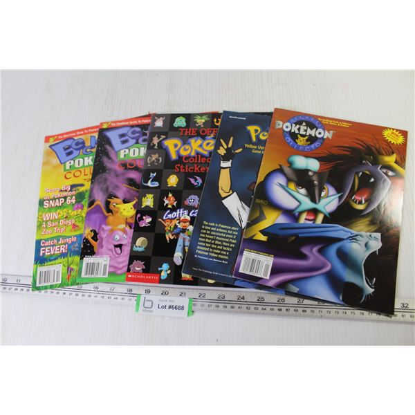 (5) Pokemon Magazines