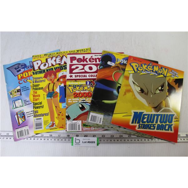 (5) Pokemon Magazines