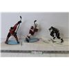 Image 1 : (3) Hockey Figures - Tony Amonte - Mario Lemieux - Steve Yzerman