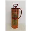Image 1 : Antique Brass Fire Extinguisher