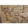Image 3 : *Early 1900 Textured Asian Relief School Map - 34" x 48"