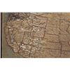 Image 3 : *Early 1900 Textured United States Relief School Map - 34" x 48"