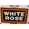 Image 2 : *White Rose Enamel Round Sign - 30" D