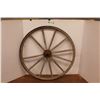 Image 1 : *Vintage Wooden Implement Wheel - 45"D