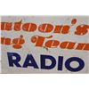 Image 3 : *2-Pc CQFC Radio Double-Sided Vintage Bus Sign 140" x 30"