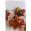 Image 3 : (5) Fruit-Patterned Acrylic Bowls