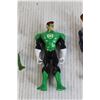 Image 4 : (4) Toy Figurines (From McDonald's, Burger King; The Green Lantern), John Cena Wrestler Figurine