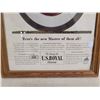 Image 4 : U.S. Royal Master Framed Ad - 12" x 15"