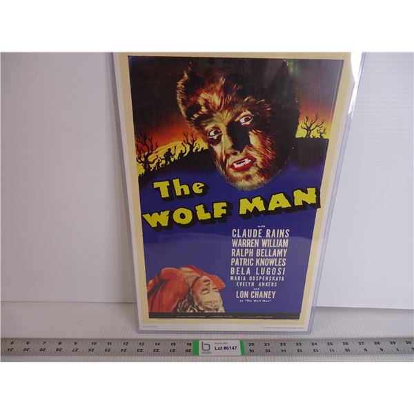 Universal Studios-"The Wolf Man" Poster Print