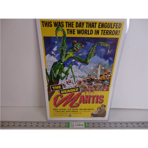 Universal Studios-"The Deadly Mantis" Poster Print