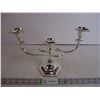 Image 1 : Silver Plated Triple Twisted Candelabra