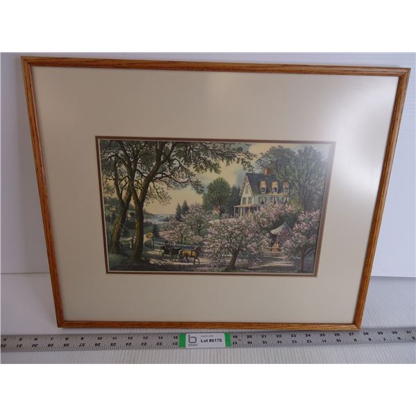 Framed Print - 20.5  long and 17  wide