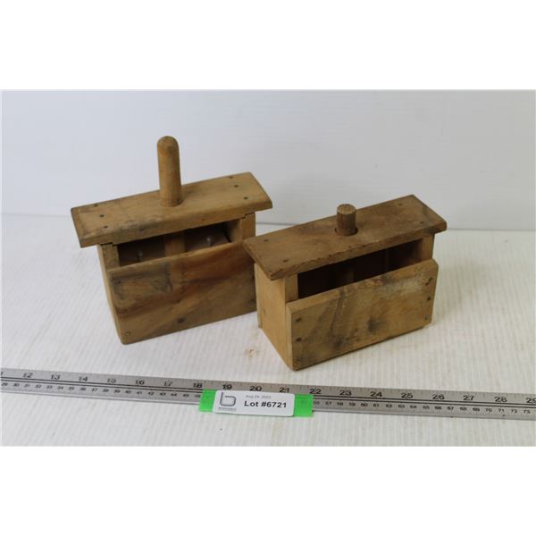 (2X BID PRICE) (2) Butter Press