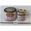 Image 1 : (2) Vintage Roger's Golden Syrup Tins (empty)