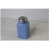 Image 2 : Vintage Blue Glass Flour Shaker