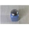 Image 3 : Vintage Blue Glass Flour Shaker