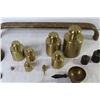 Image 3 : Heavy Brass Door Handle - Scale Weights